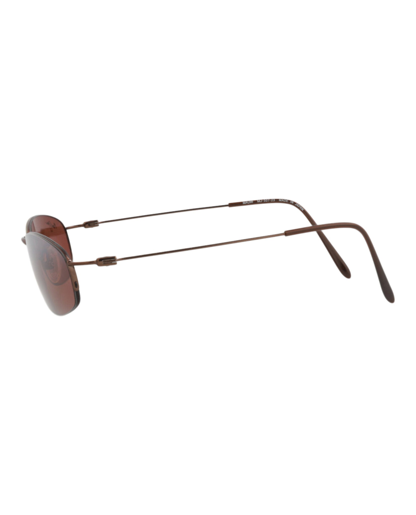 Round-Frame Titanium Alloy Sunglasses