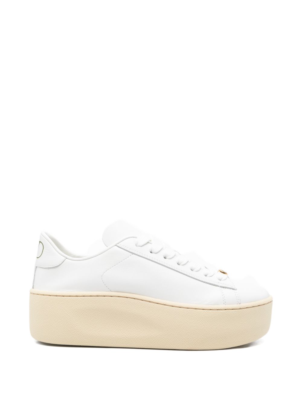 Minimalist White Flats