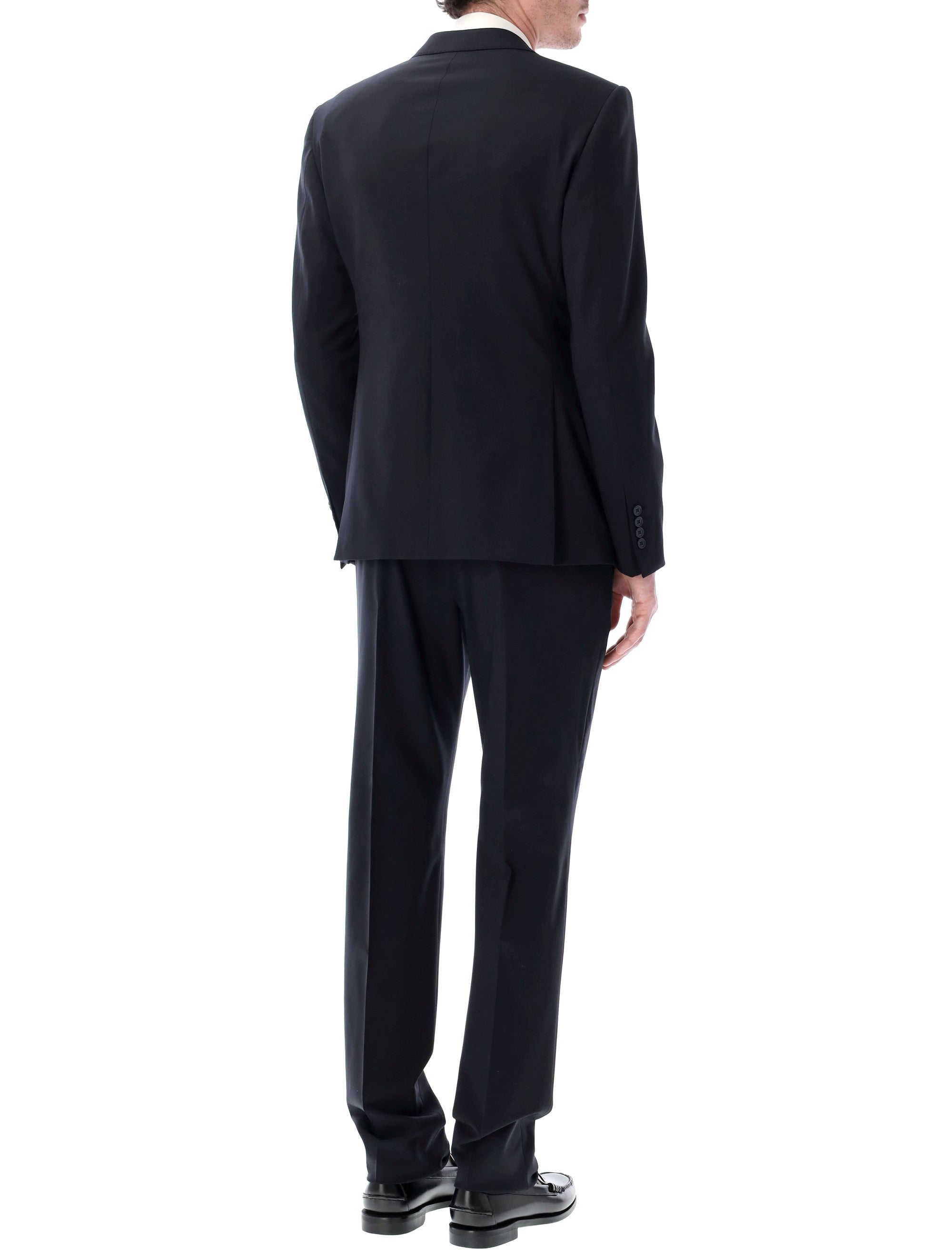 Single-Breasted Wool Suit