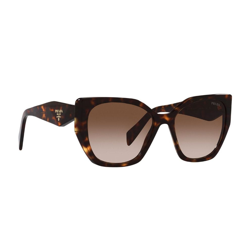 Pr19Zs Symbole Oversized Square Havana Acetate Sunglasses