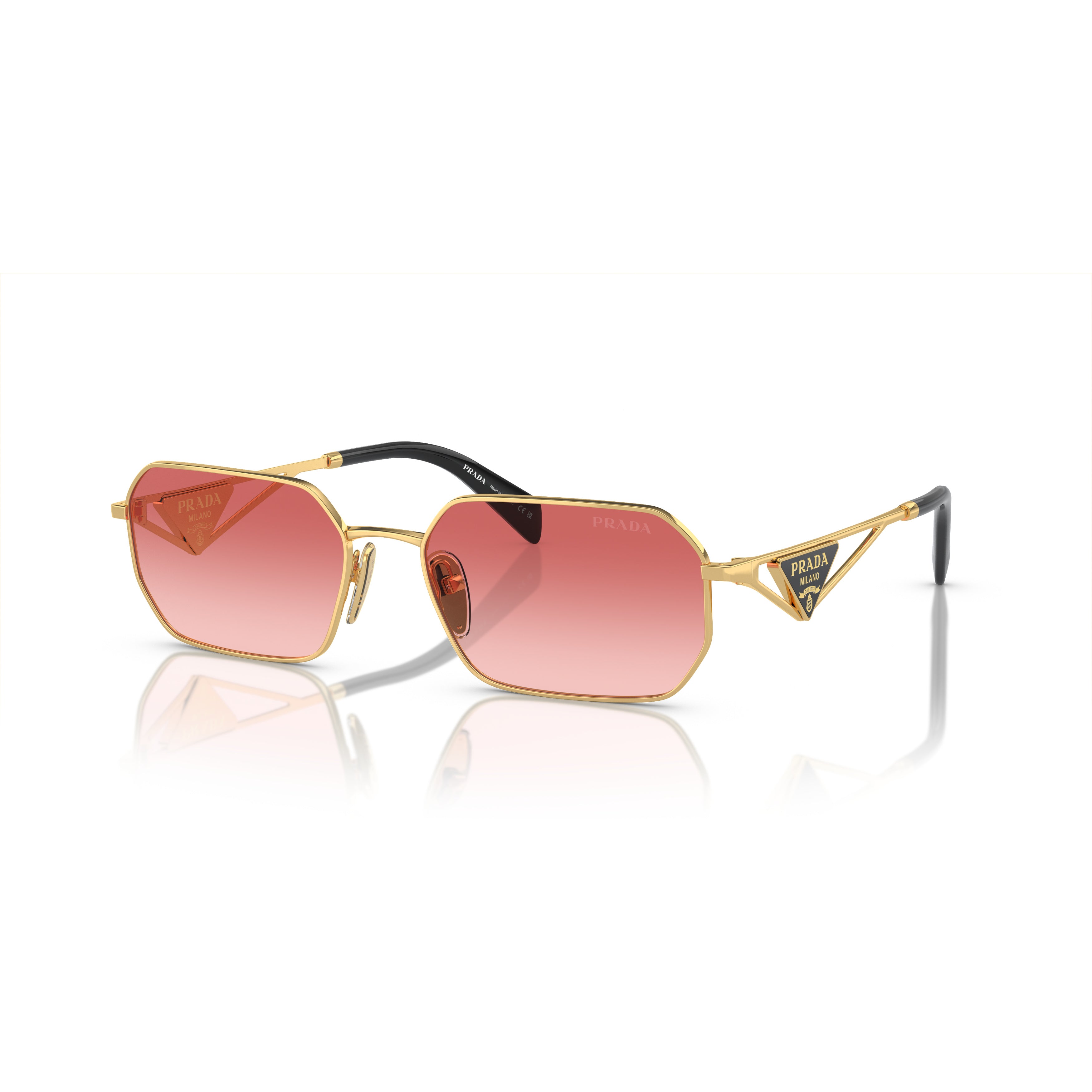 0pr A51s Geometric Octagonal Sunglasses
