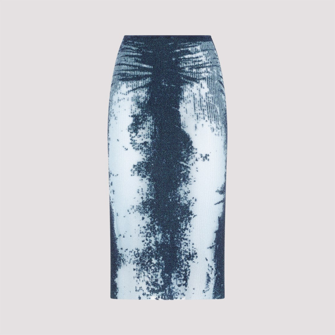 Midi Skirt In Devorãƒæ’Ã†Â€™Ãƒâ€Šã‚Â© Metallic Knit