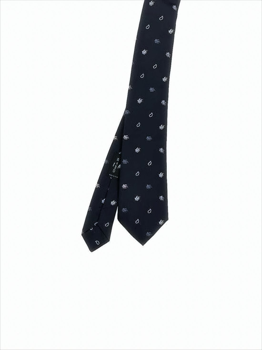 Silk Necktie with Subtle Motifs