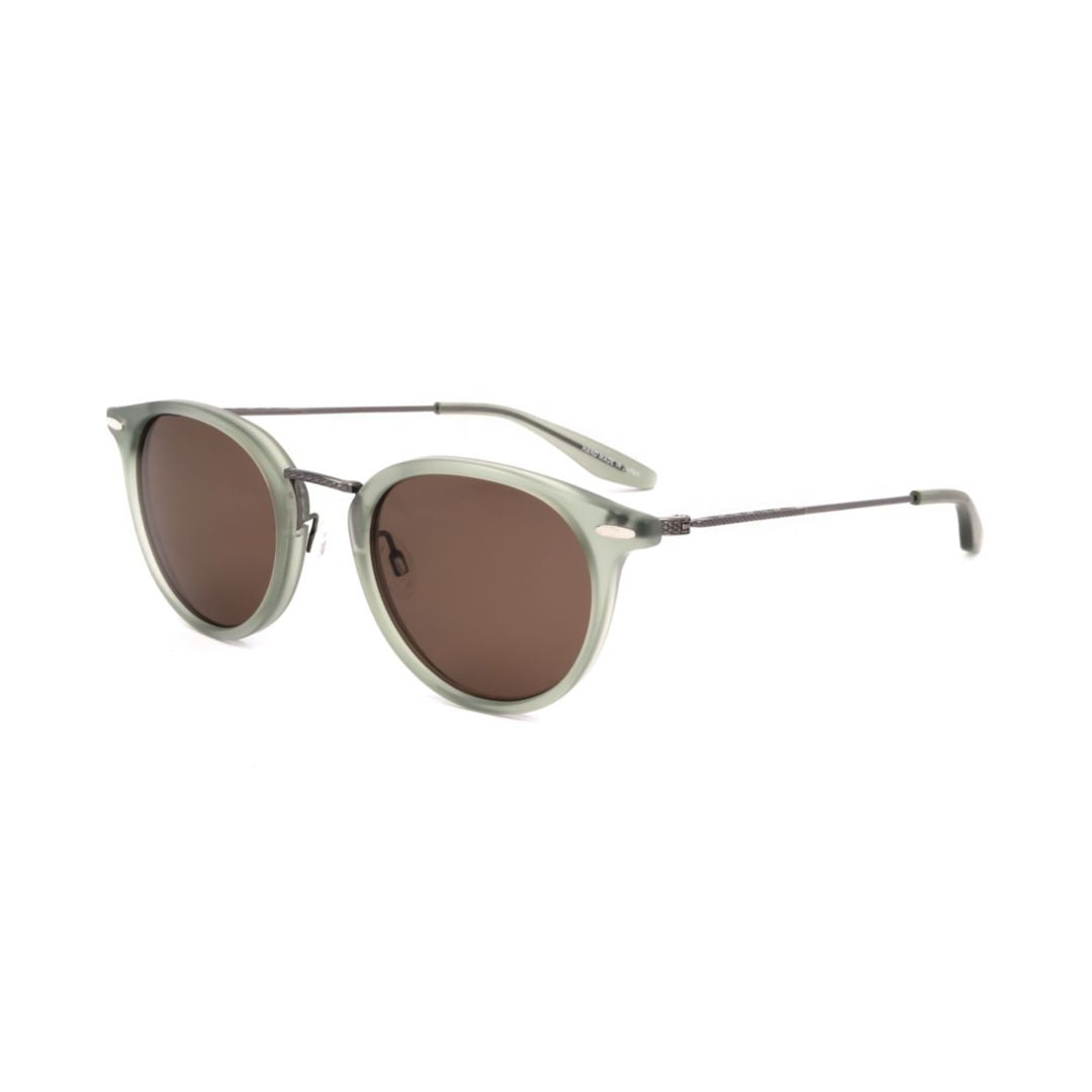 Bp0009 481fr Round Sunglasses with Translucent Green Frame