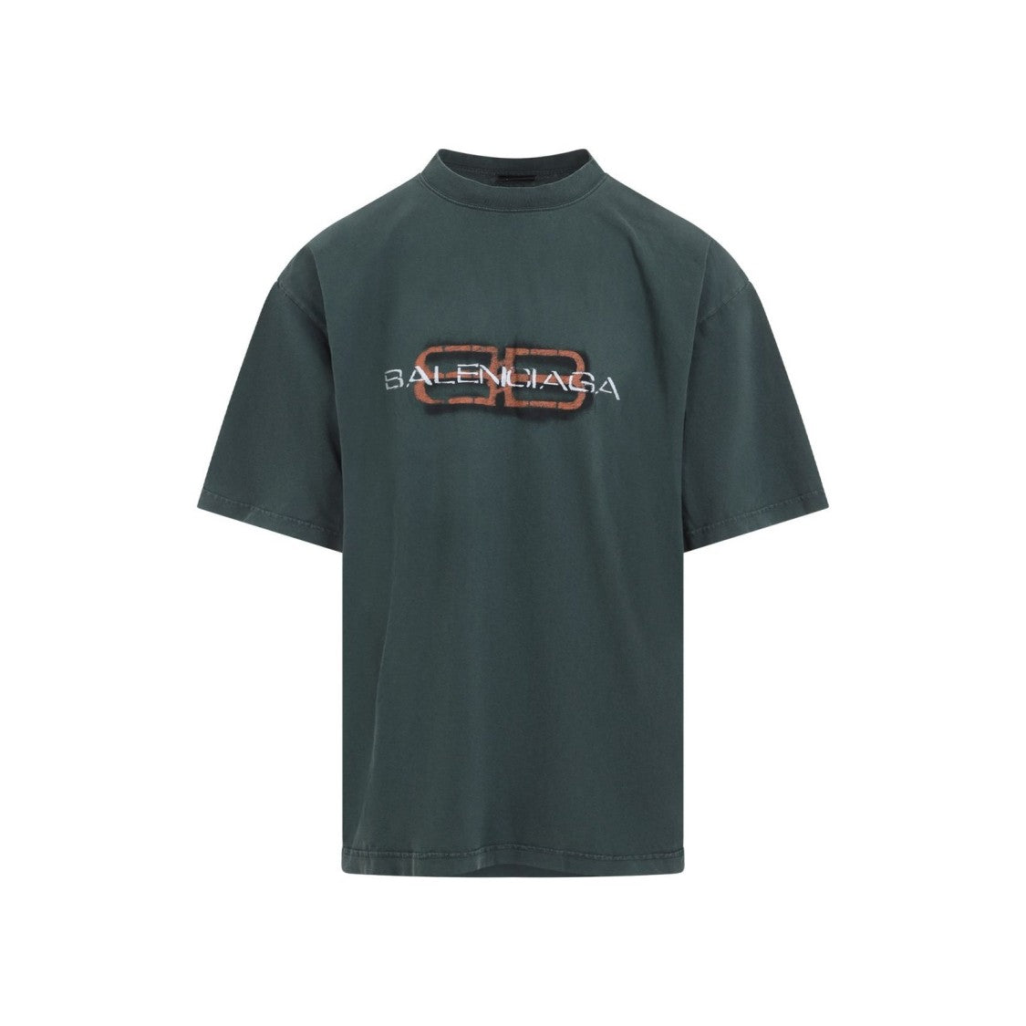 Solid Green T-Shirt With Classic Fit And Short Sleeves