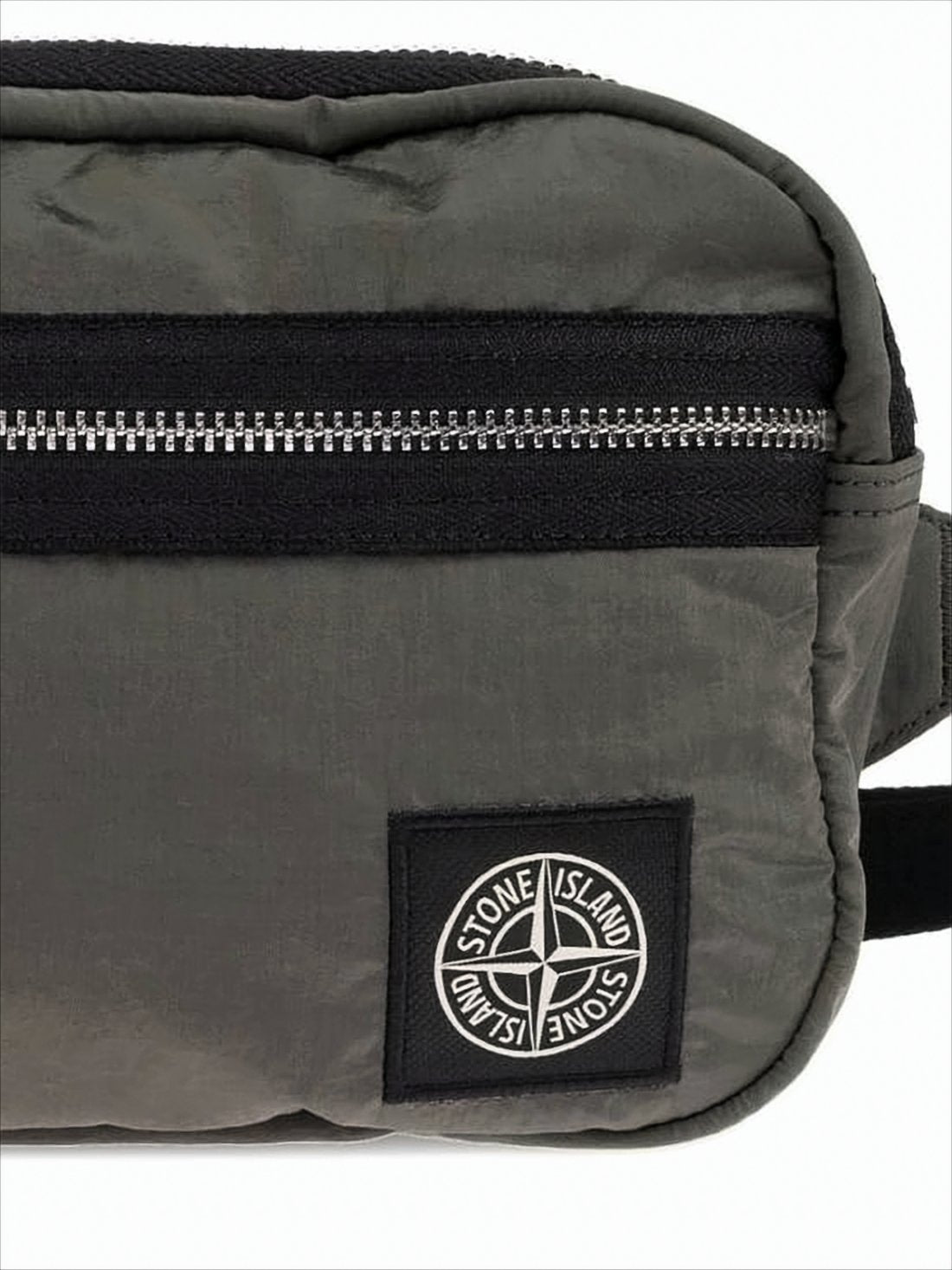 Coated Nylon Metal EcoNyl Belt Bag