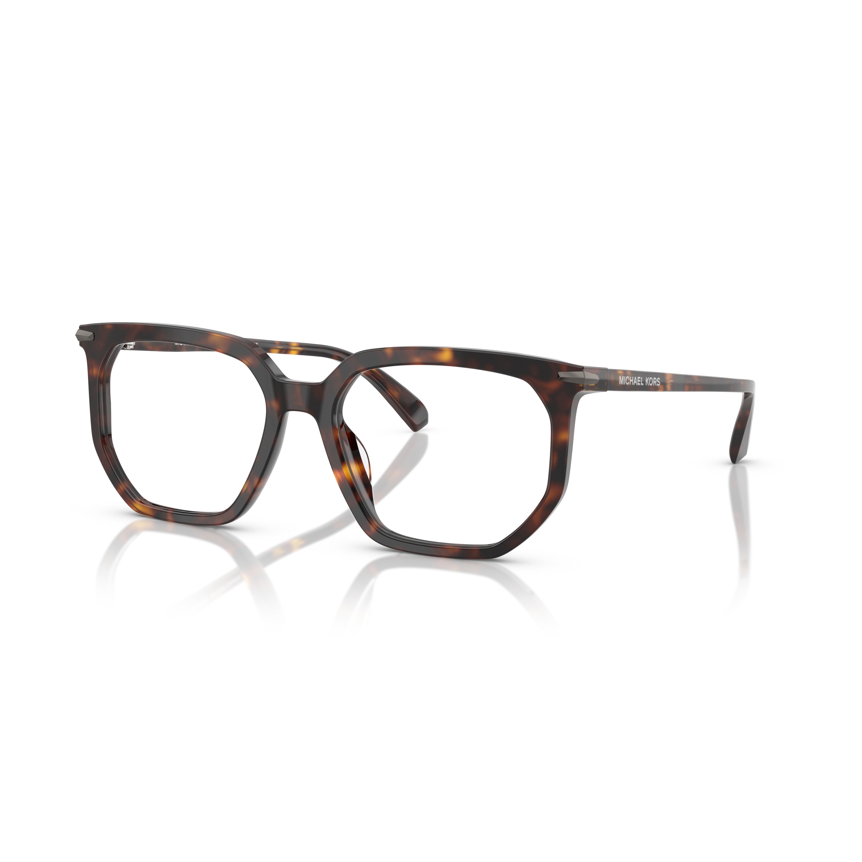 0mk4158u Oversized Square Frame Acetate Eyeglasses with Tortoiseshell Pattern