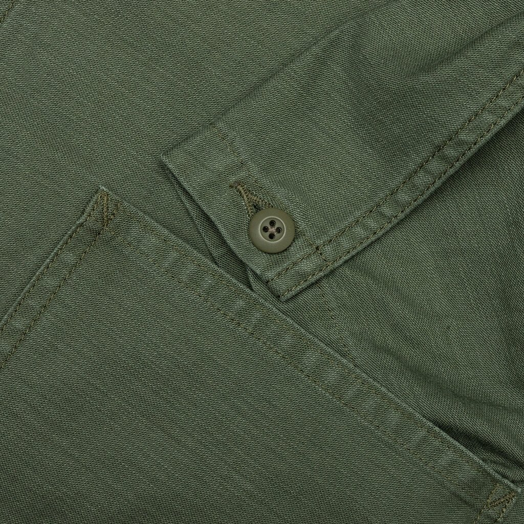 Button-Up Casual Jacket with Classic Collar