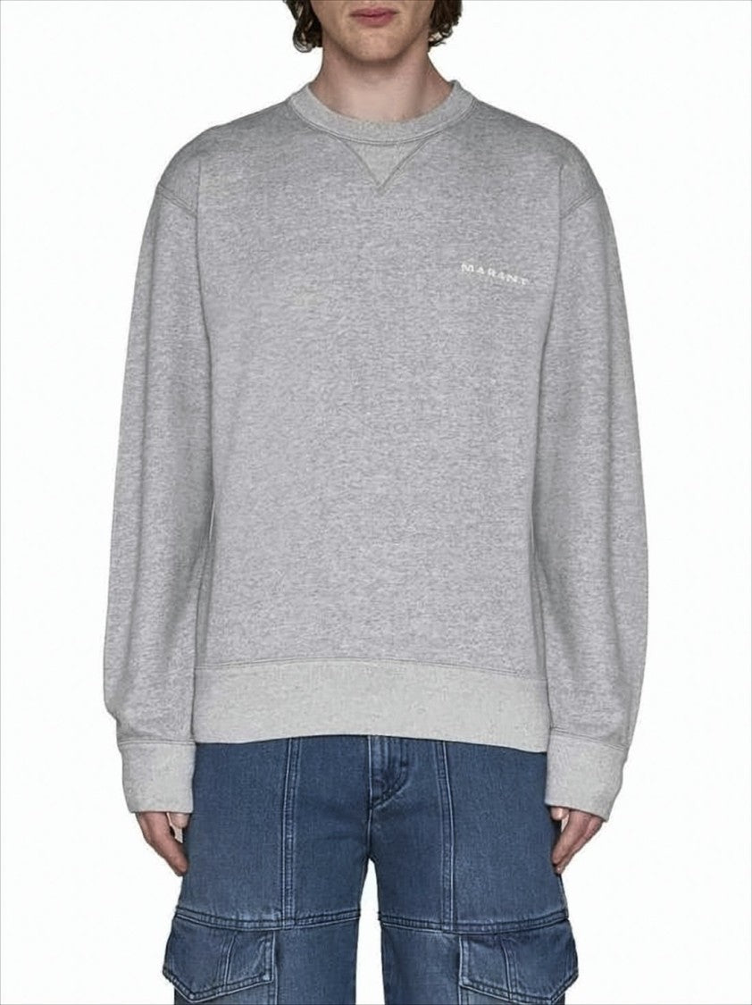 Long-Sleeve Relaxed Fit T-Shirt with Subtle Logo Detail