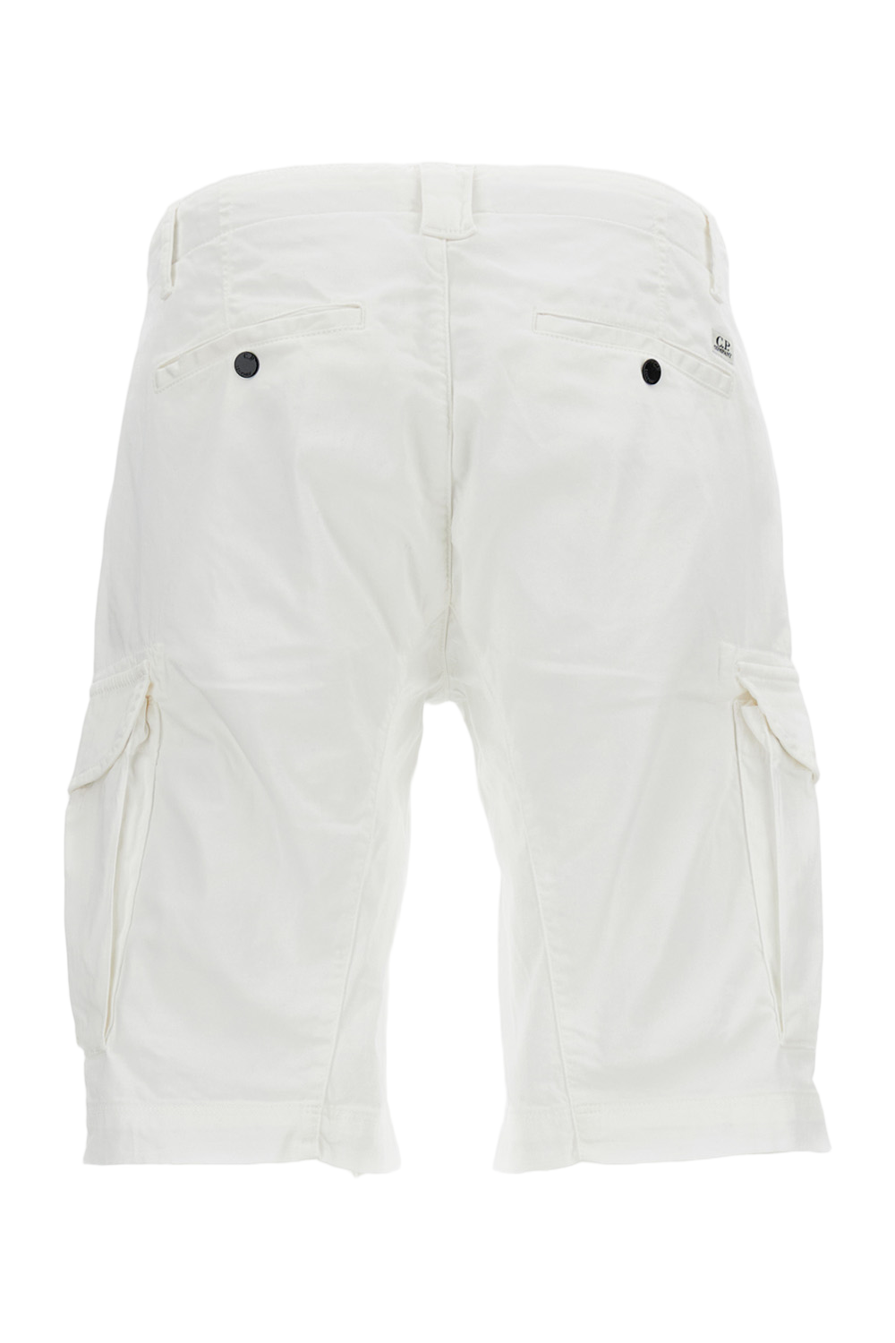 Stretch Sateen Cargo Lens Shorts