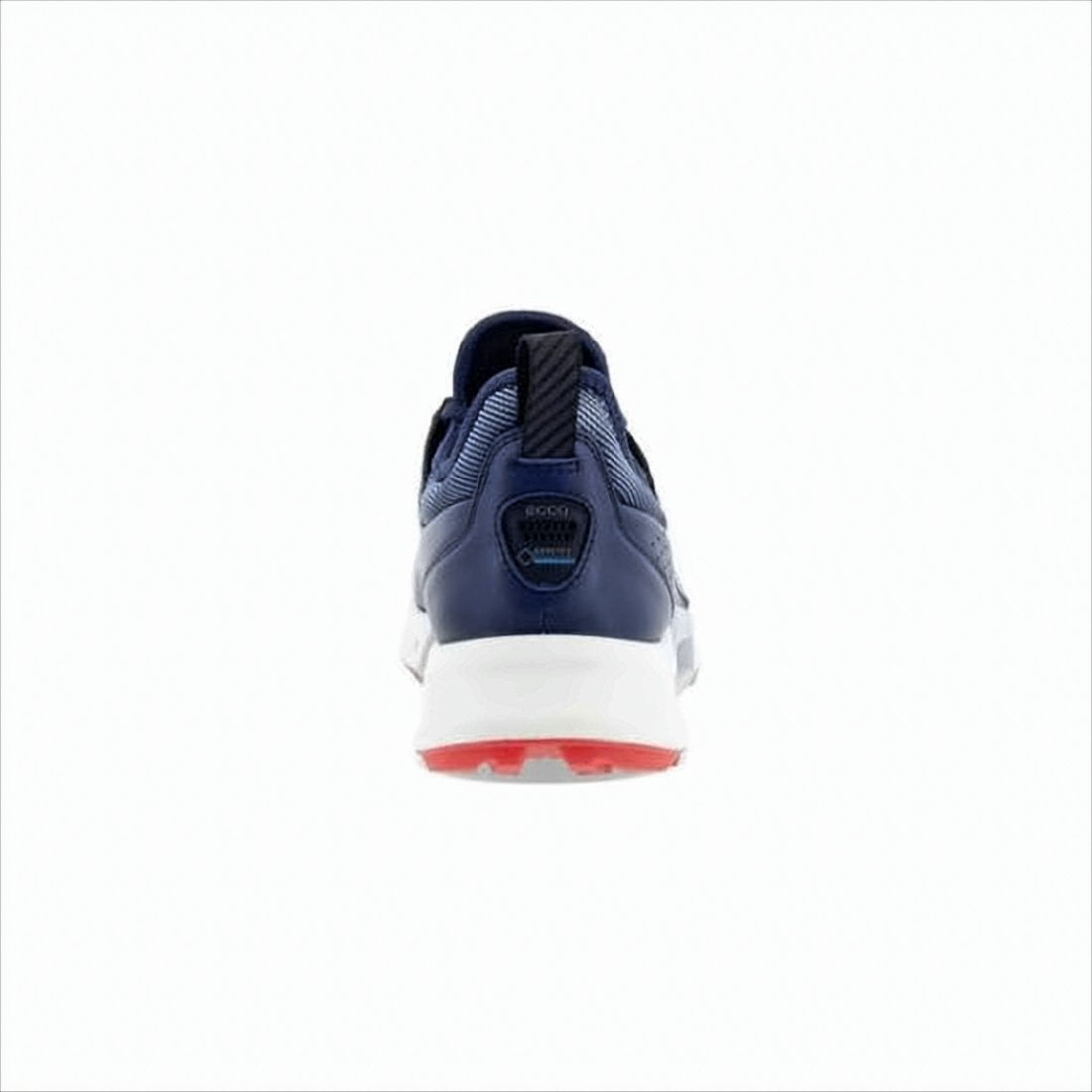 Perforated Deep Blue Leather Sneakers