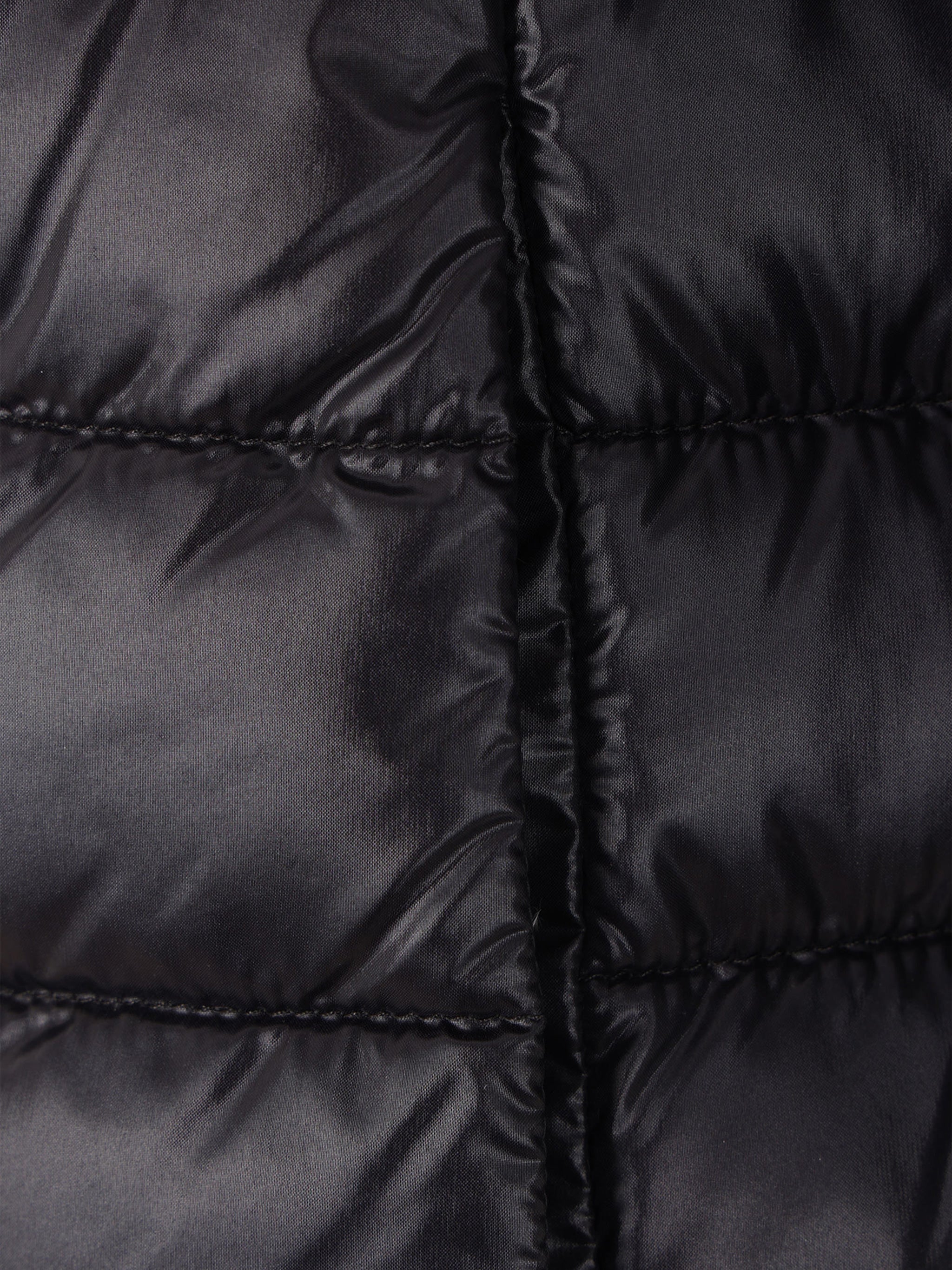 Neutral Piumino Egg-Shaped Petal Sleeve Jacket