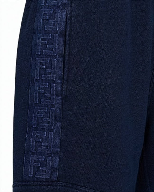 Relaxed-Fit Shorts with Textured Side Panels