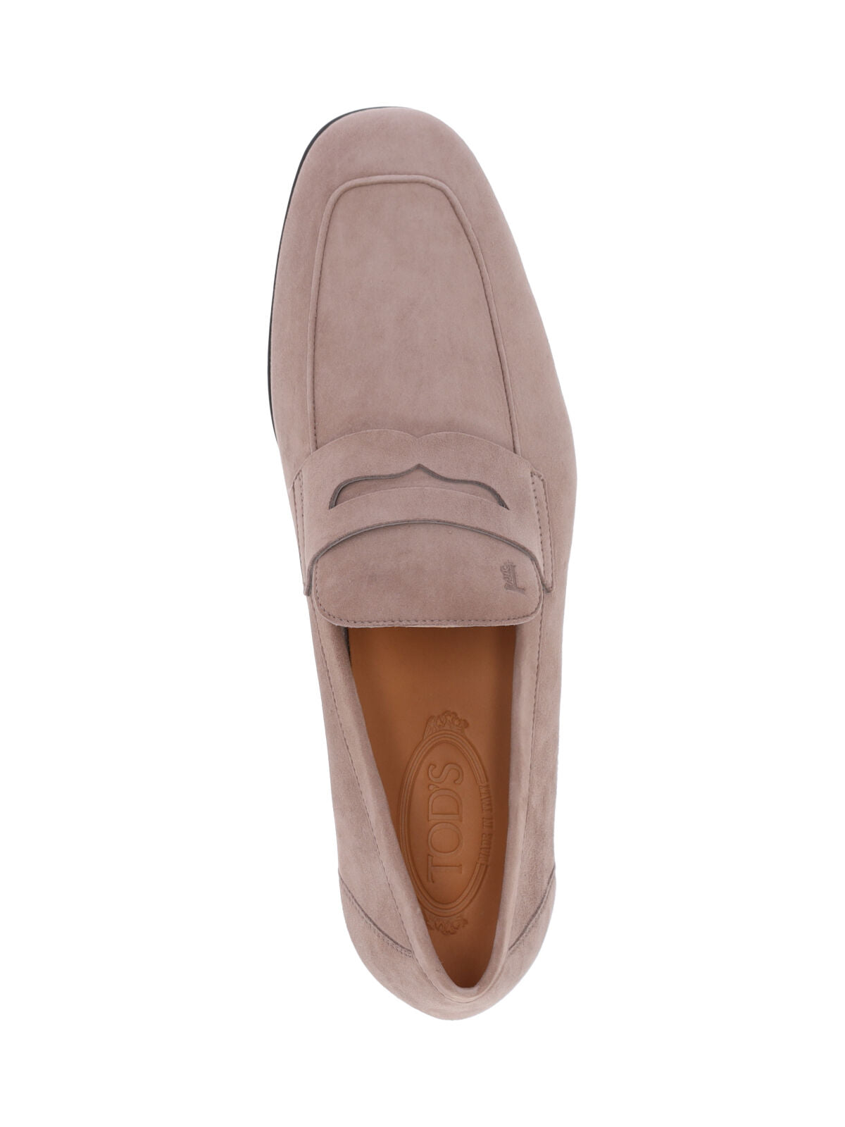 Suede Moccasins – Beige