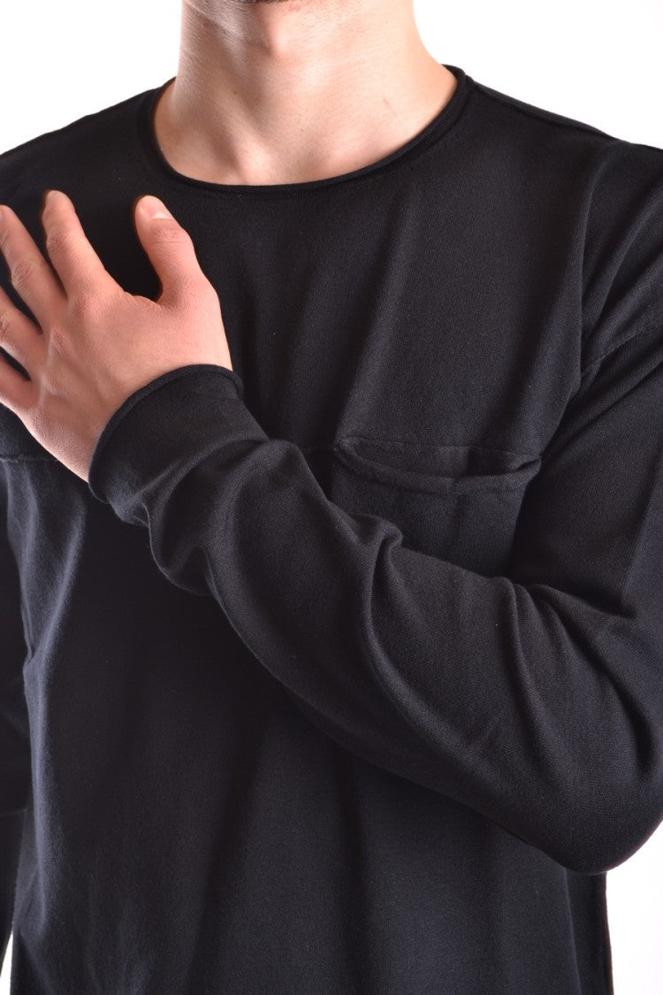 Relaxed Fit Black Knitwear Sweater