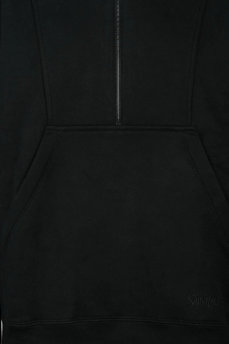 Zip Hoodie - Black