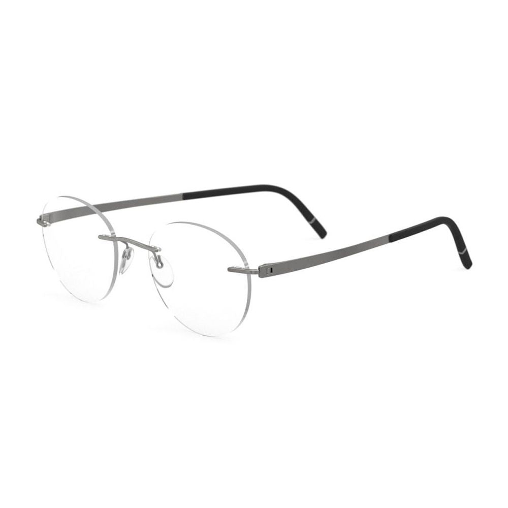 5529/Ep Rimless Tondo Eyewear With Titanium Frame