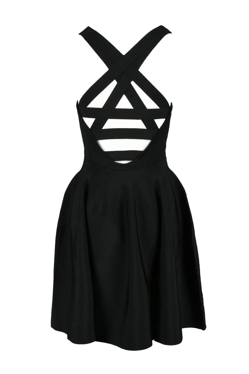 Women's Knit Dress Black