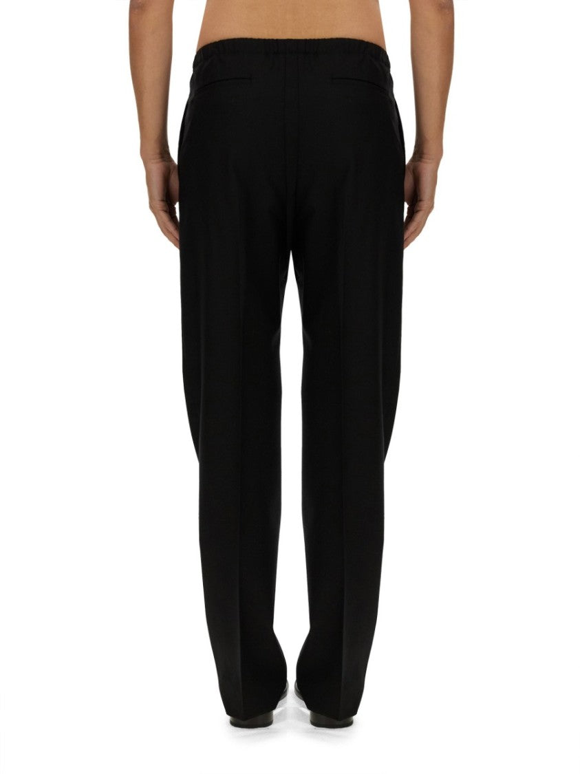 Tailored Black Wool Pants