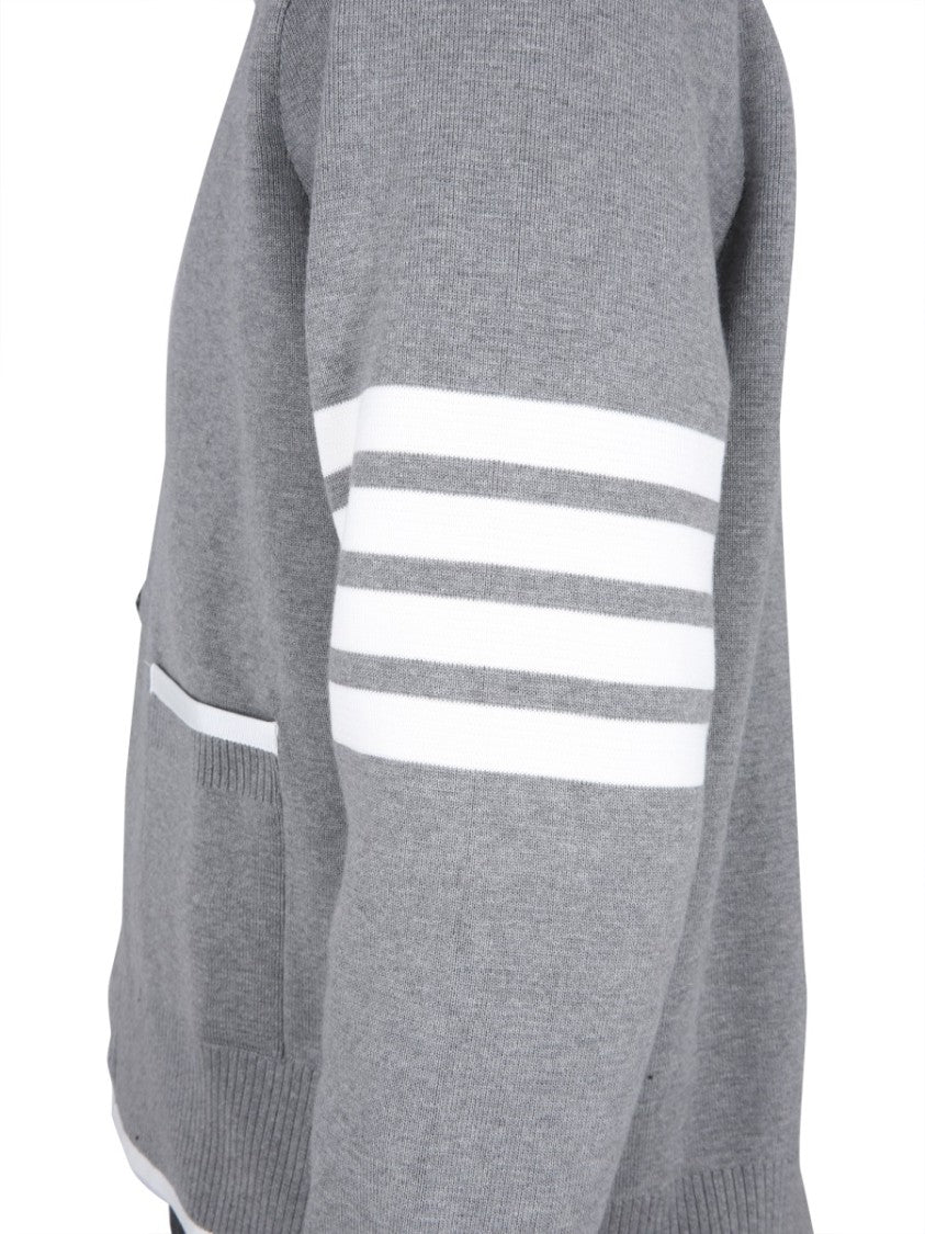 4Bar Stripe Cardigan