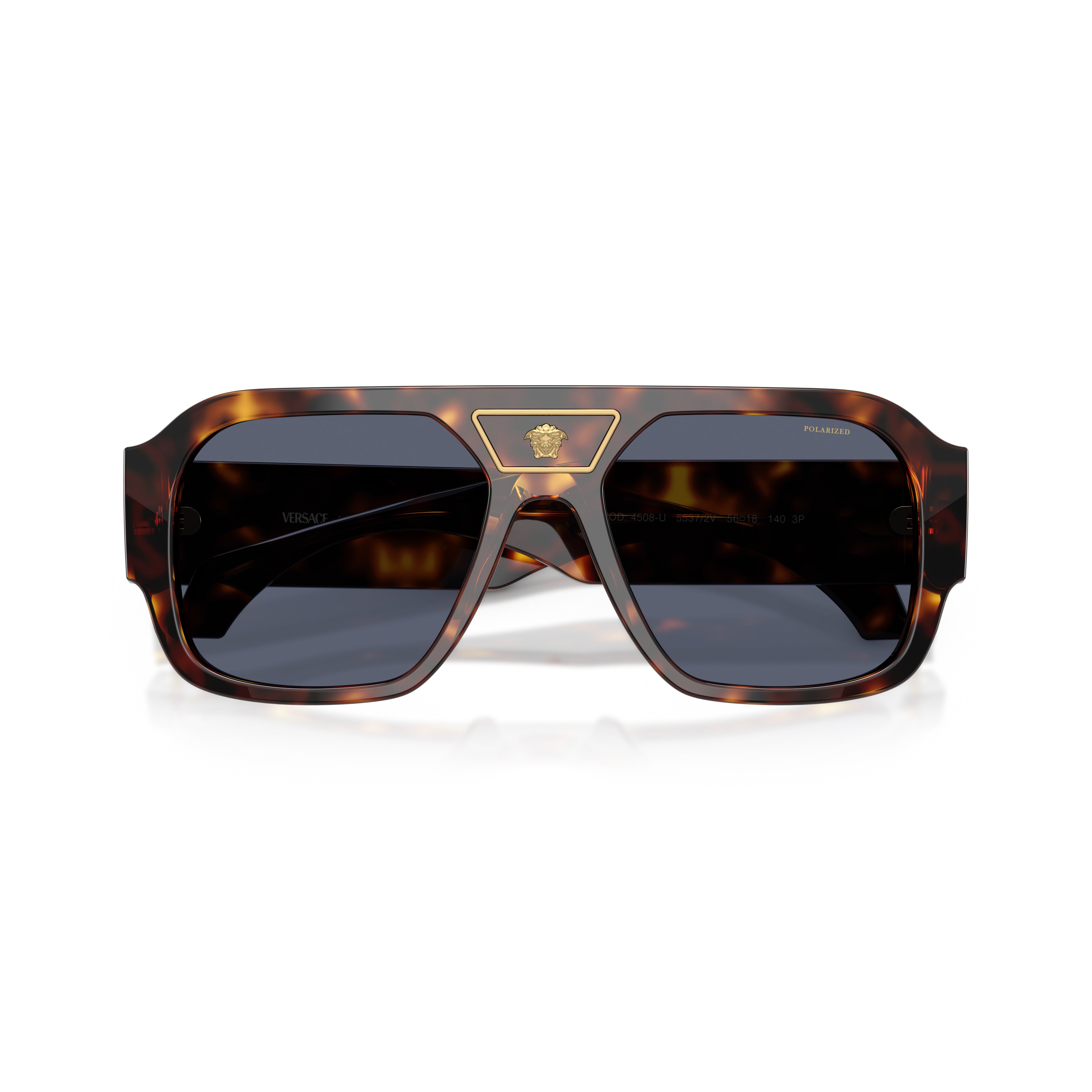 0ve4508u Tortoiseshell Acetate Oversized Square Sunglasses