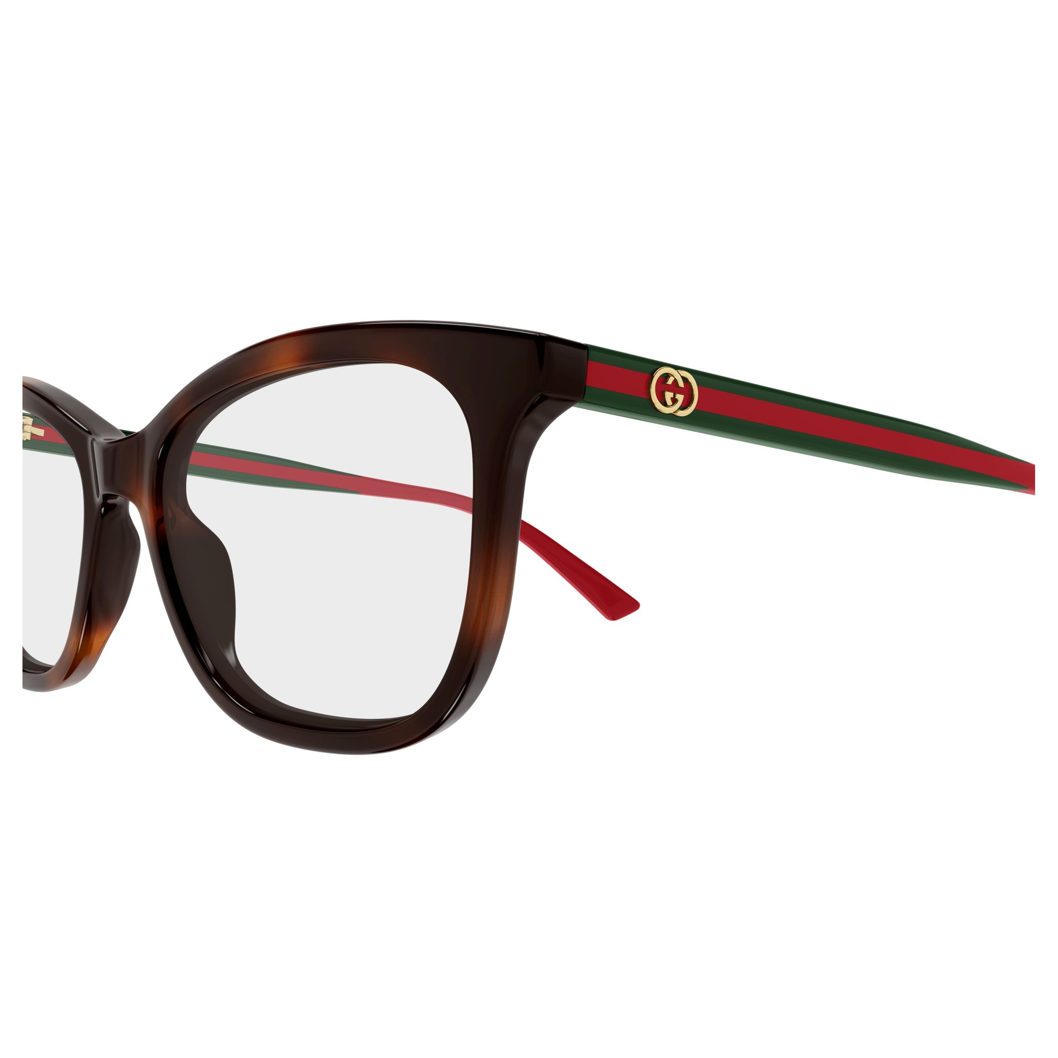 Gg2117o Tortoiseshell Square Frame Eyeglasses