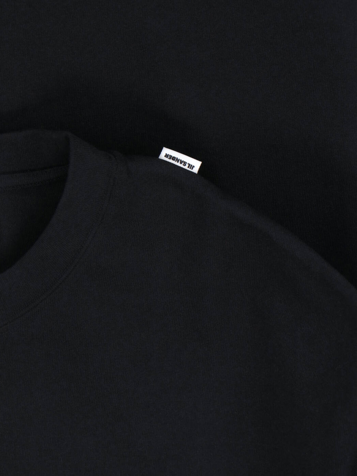 Black Layered Striped Long-Sleeve T-Shirt