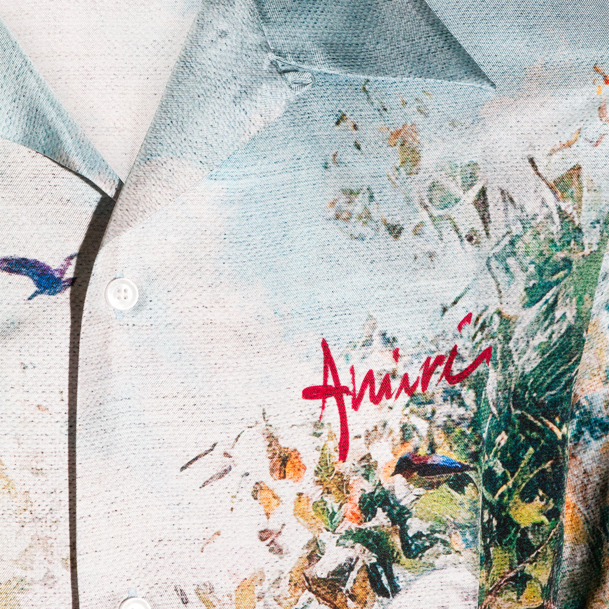 Multi Silk Printed Shirt