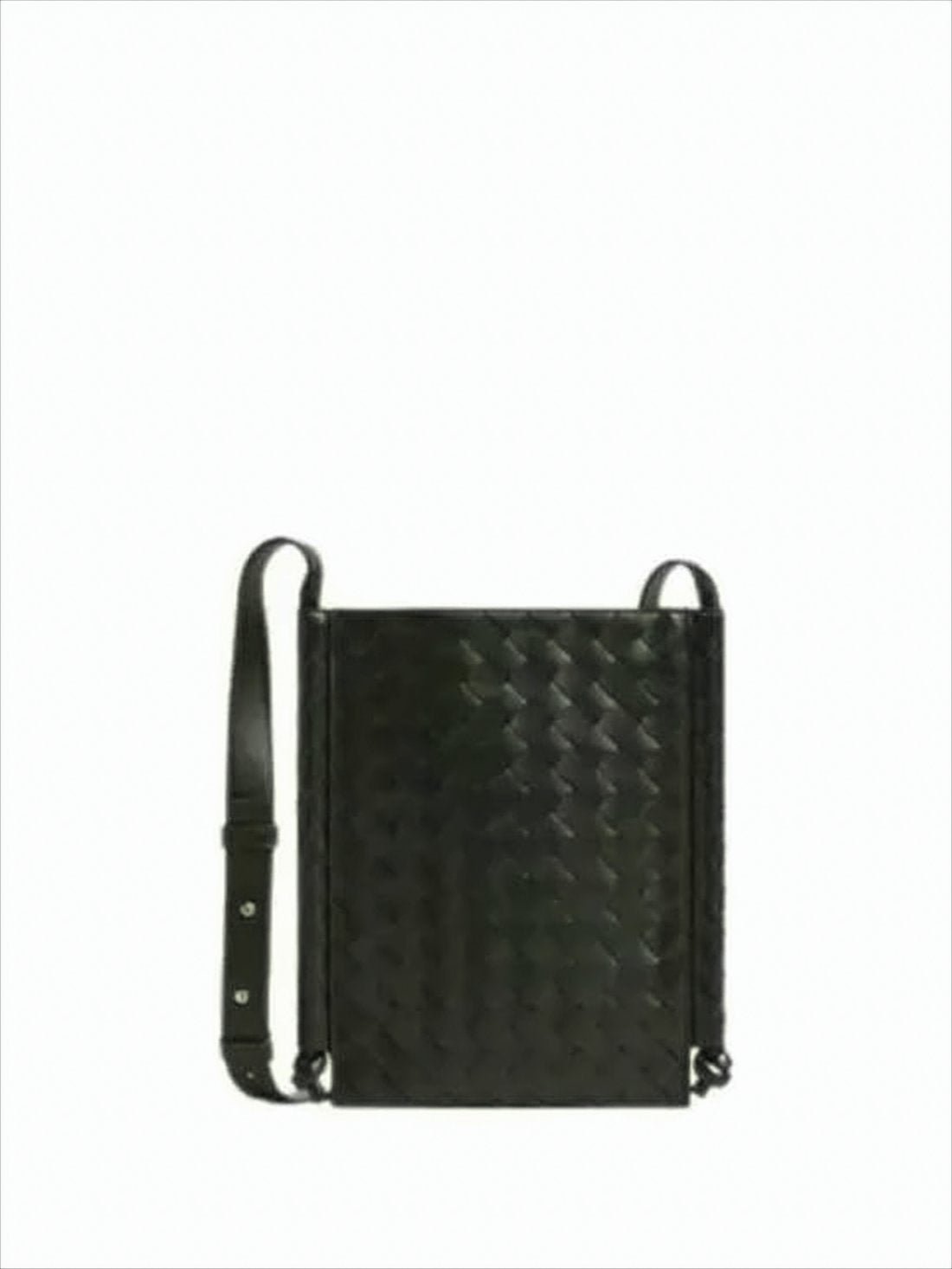 Woven Leather Crossbody Bag