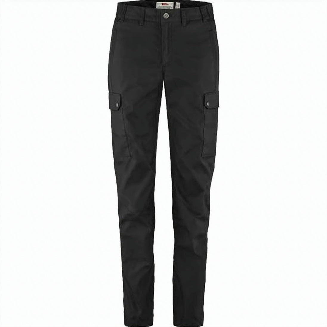 Straight-Fit Black Pants with Tailored Design