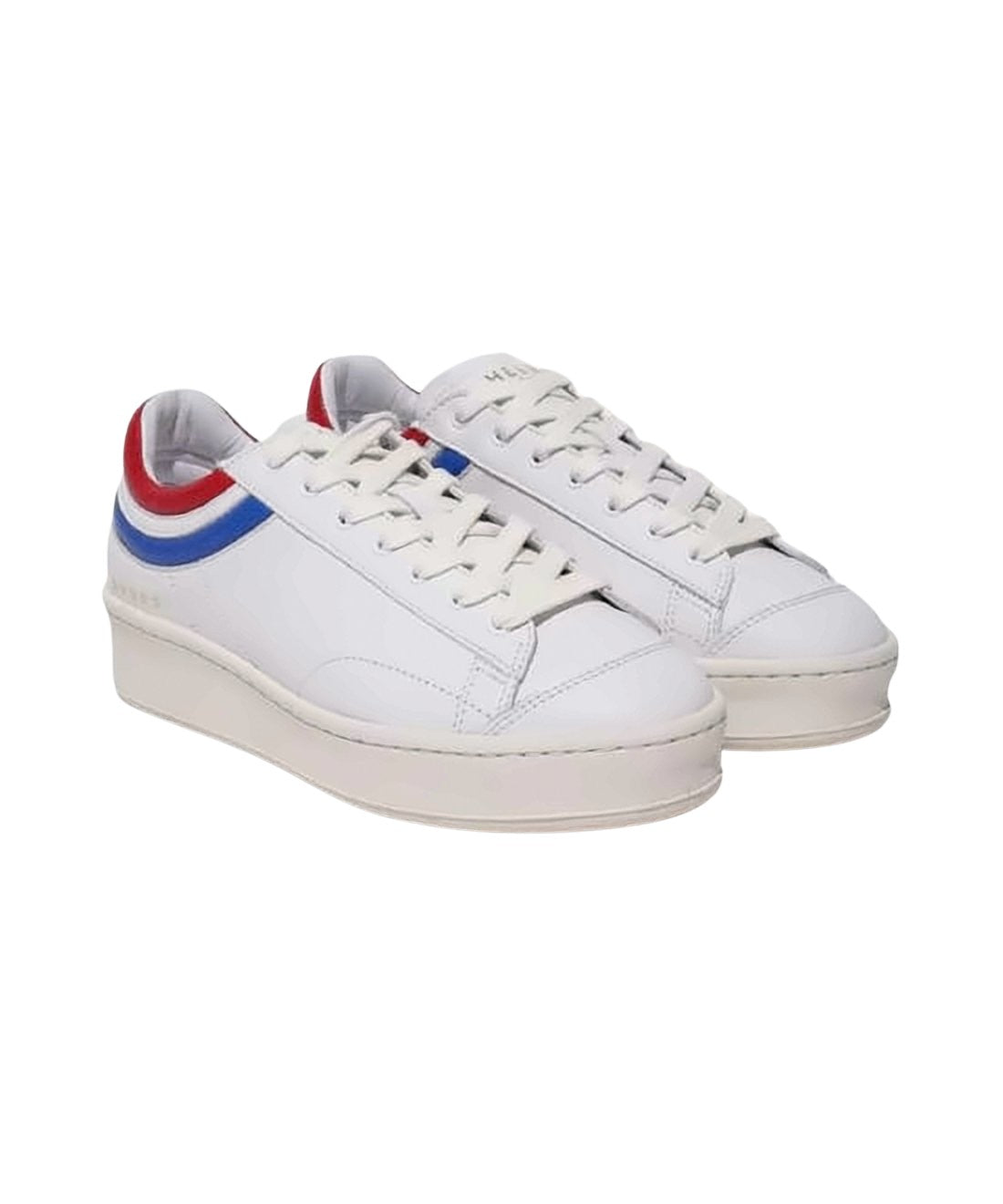 Low-Top Sneakers with Red