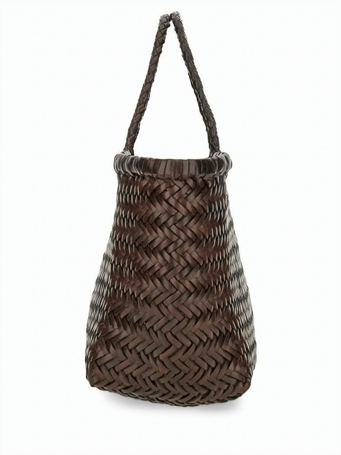 Woven Calf Leather Tote Bag