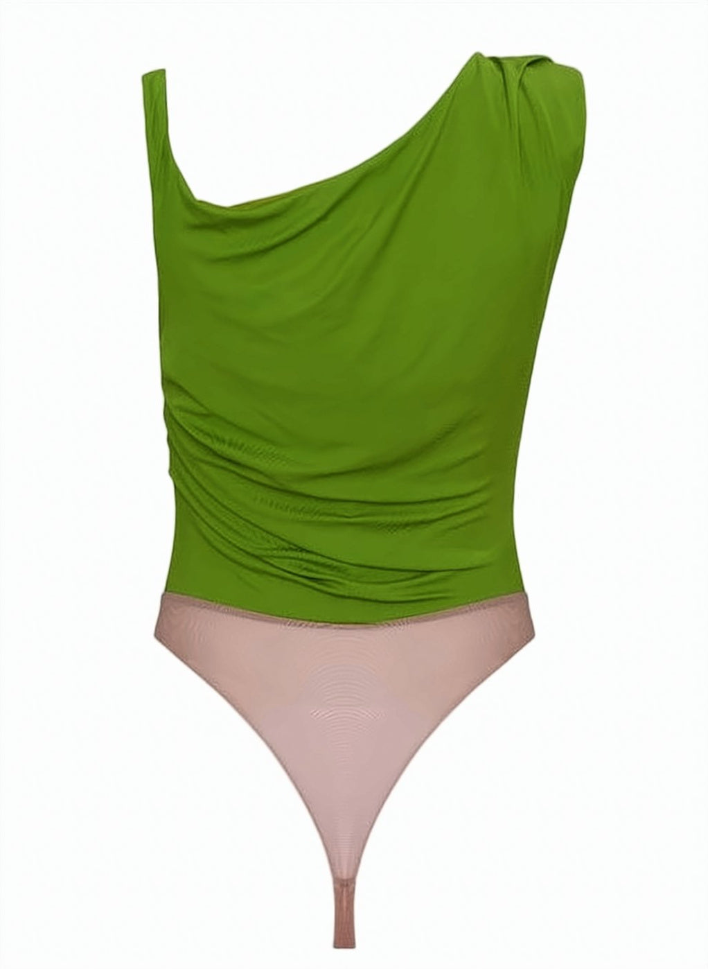 Jersey Single Shoulder Bodysuit