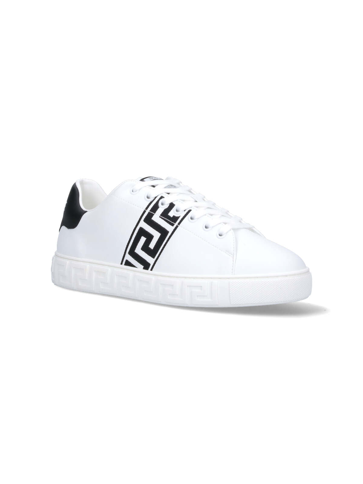 Low-Top Sneakers with Embroidered Logo