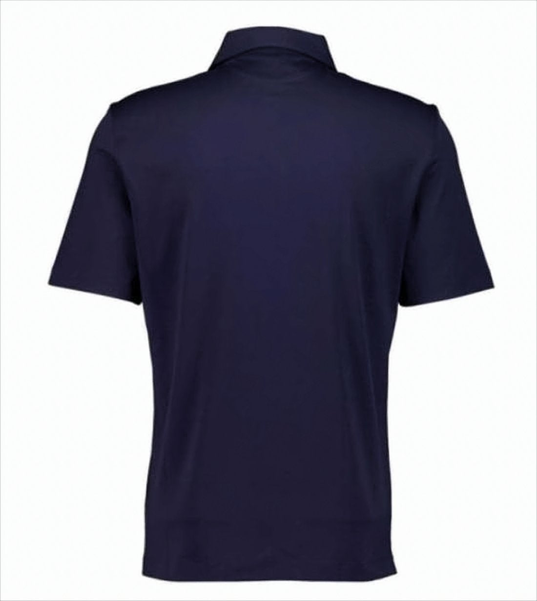 Short-Sleeve Polo Shirt with Traditional Collar