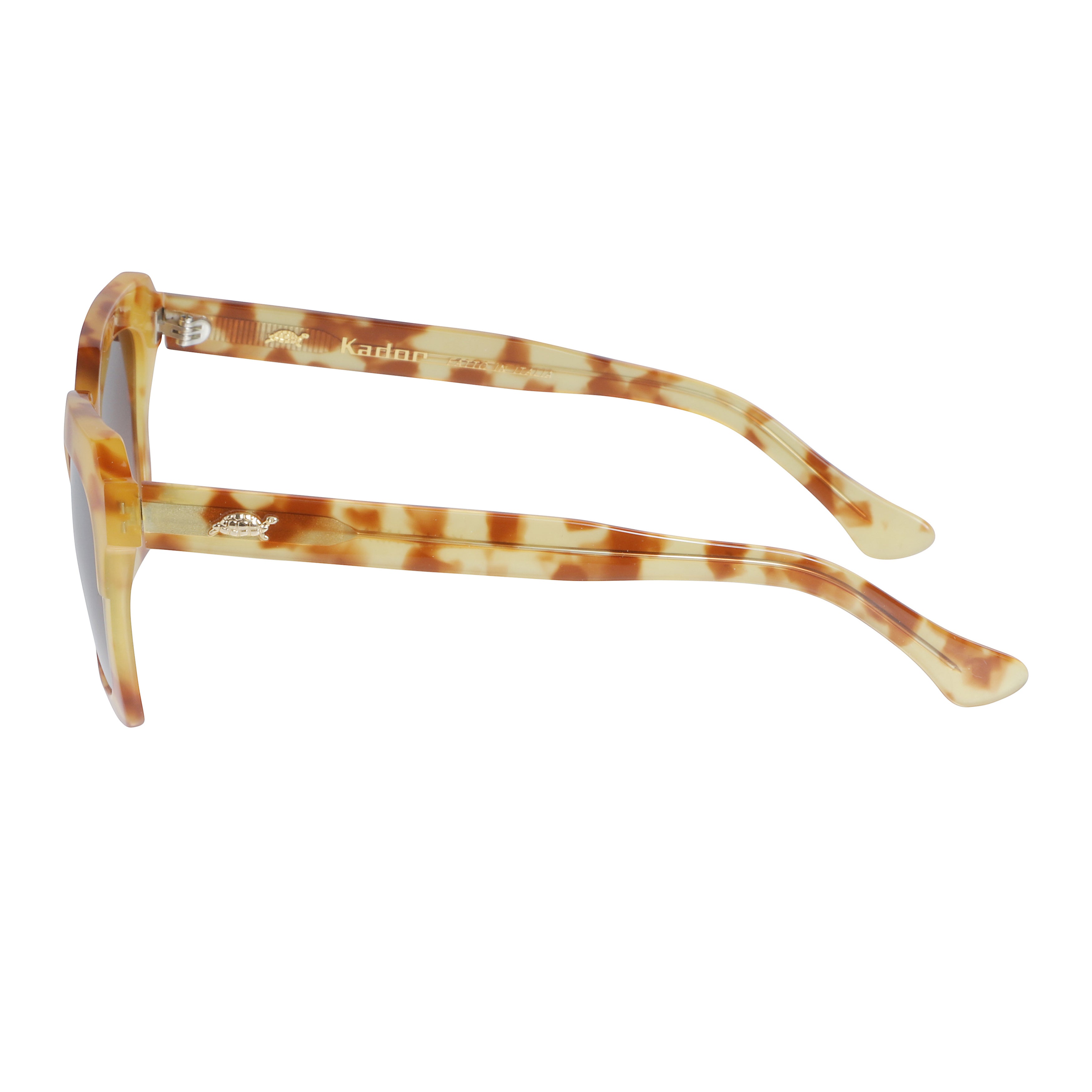 Kallima-S Oversized Square Frame Tortoiseshell Sunglasses