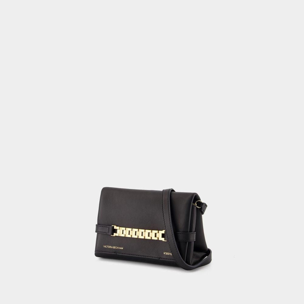 Mini Crossbody - Leather - Black