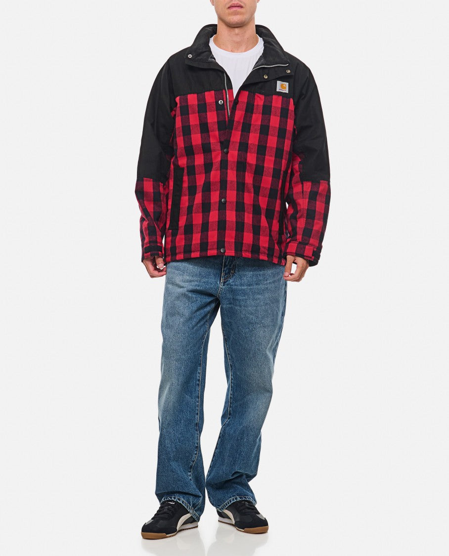 Red And Black Check Pattern Jacket