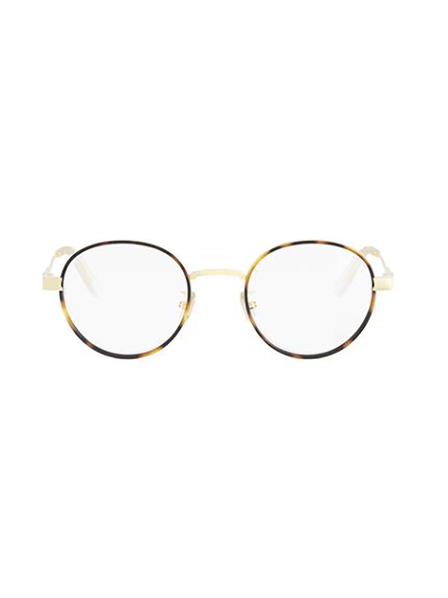 Dior Cannageo R1u Optical Frames with Gold Accents