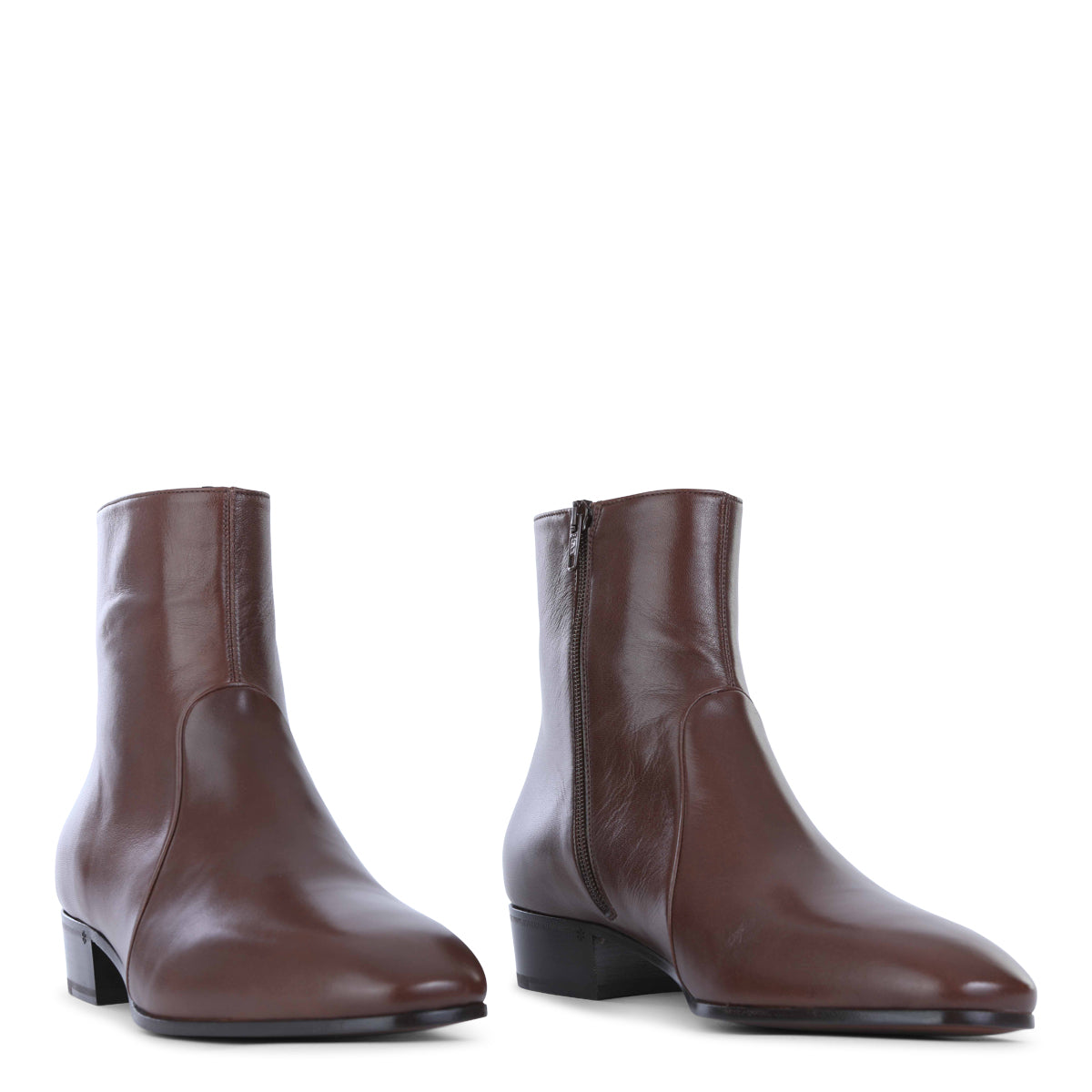 Brown Leather Boots