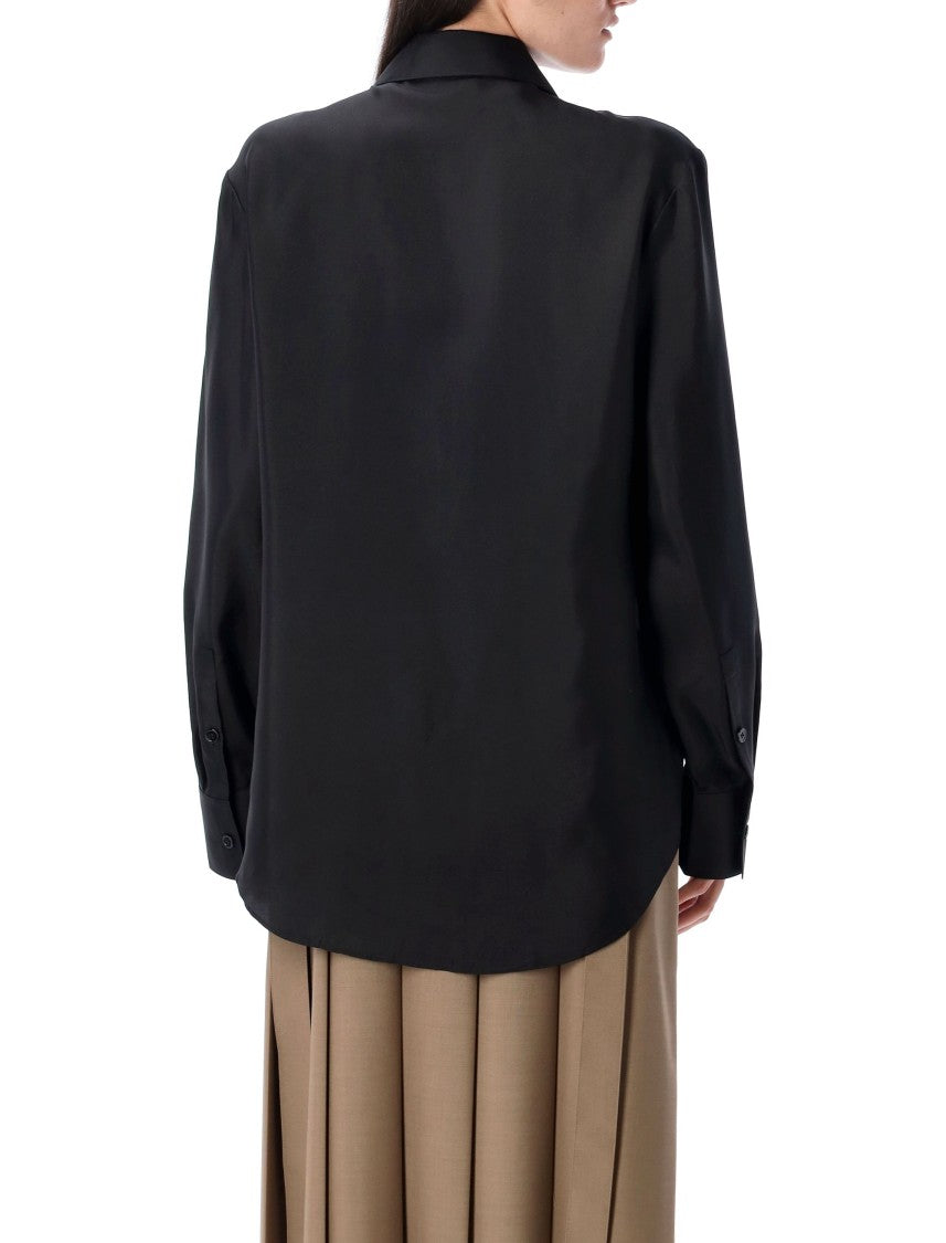 Silk Knotted Shirt