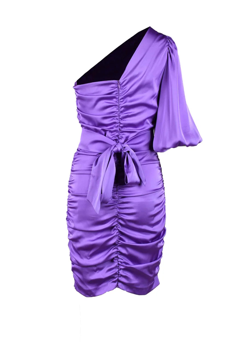 Polyester Dress - Purple