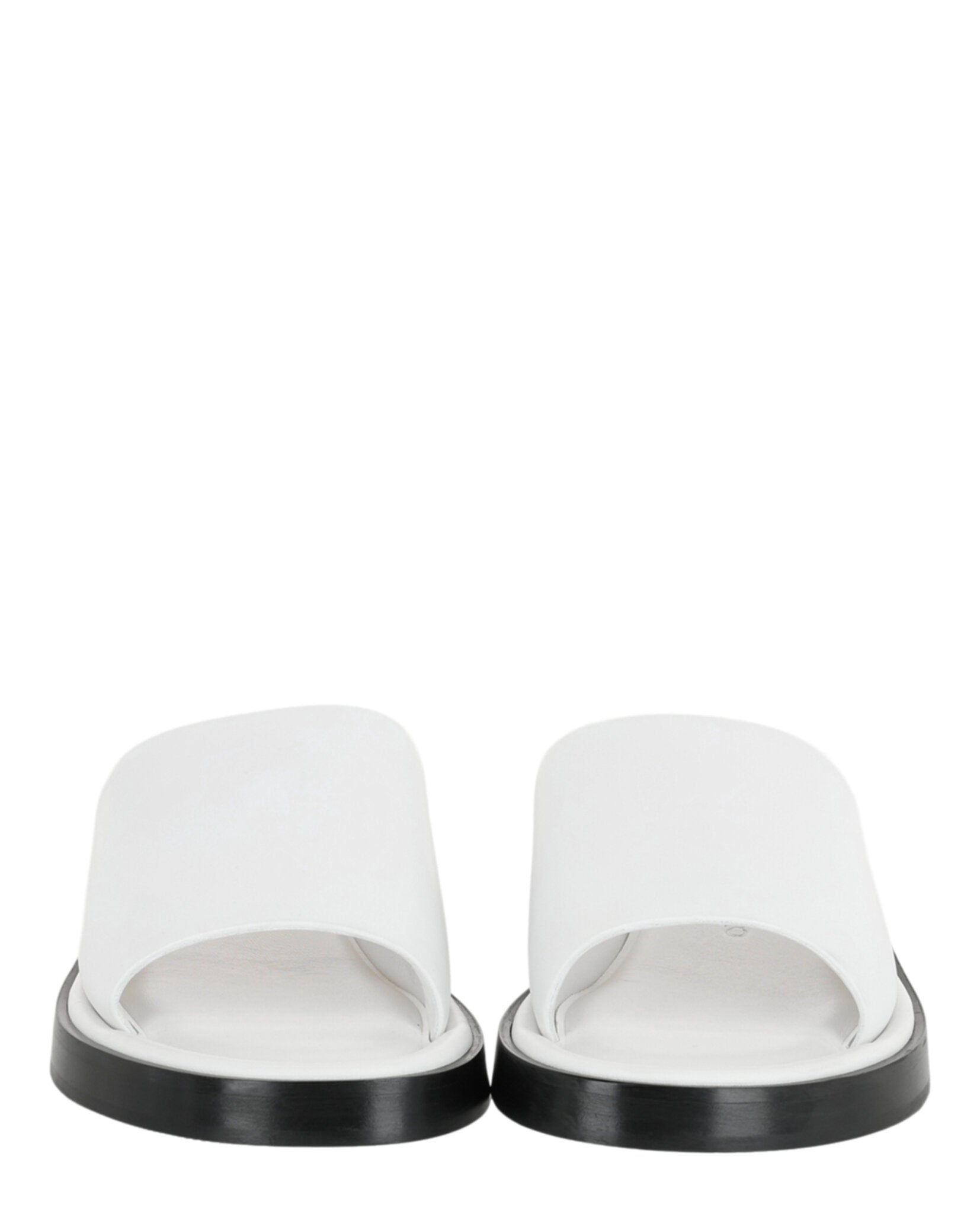 Giunone Leather Slides