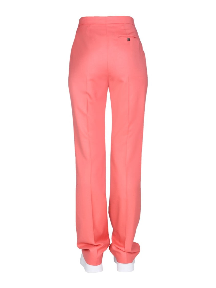 Tailored Pink Straight Leg Trousers