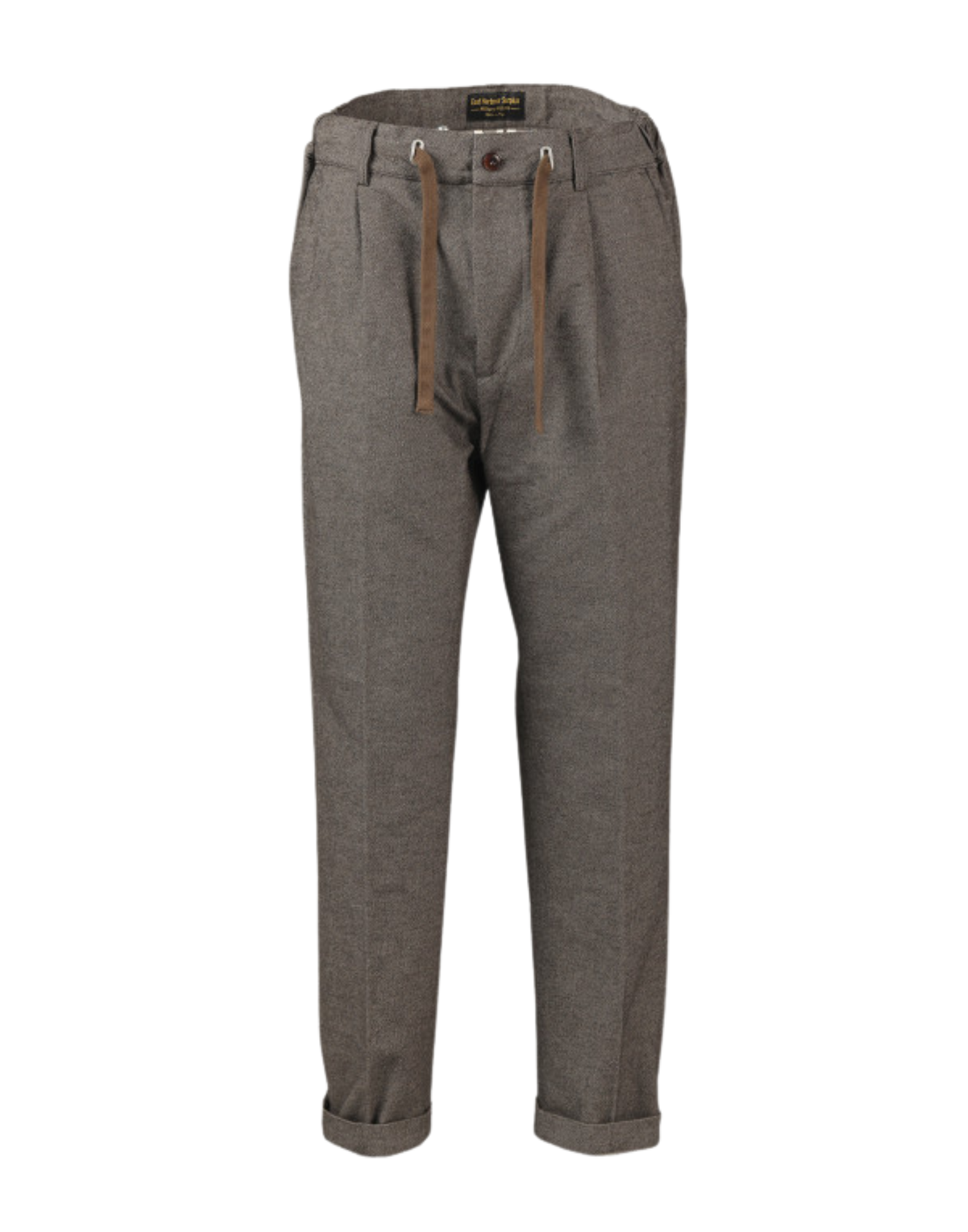 Military-Inspired Tapered Chinos With Garment-Dyed Finish