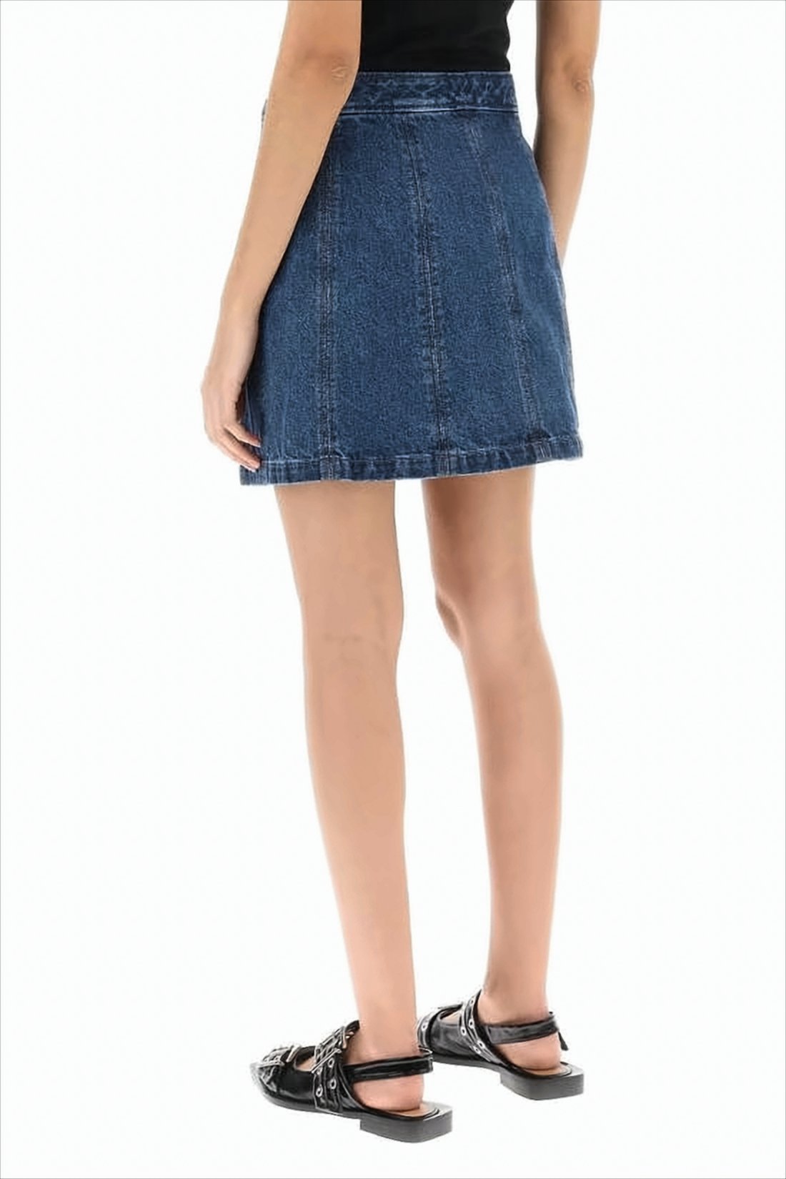 Indigo Blue Denim Skirt