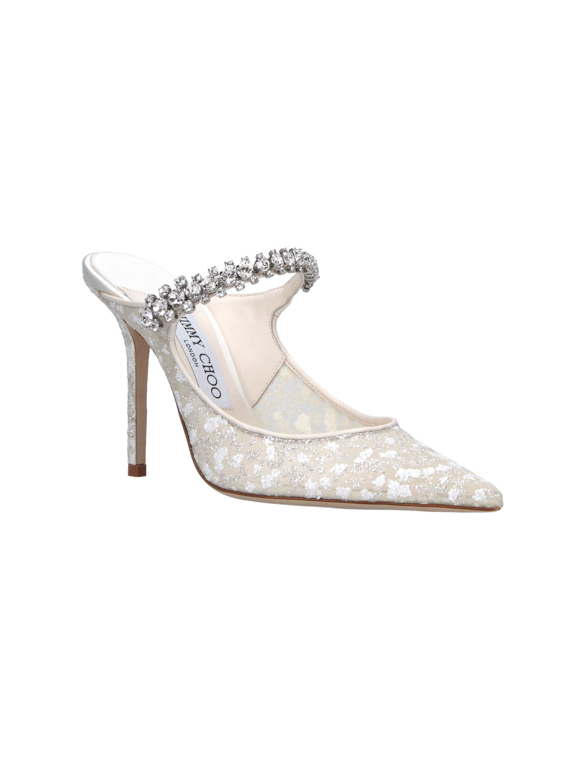 White Bing 100 Pumps
