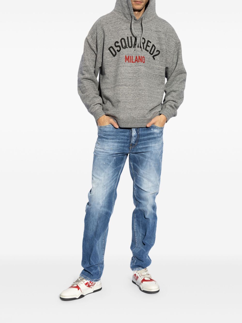 Powder Blue Denim Trousers