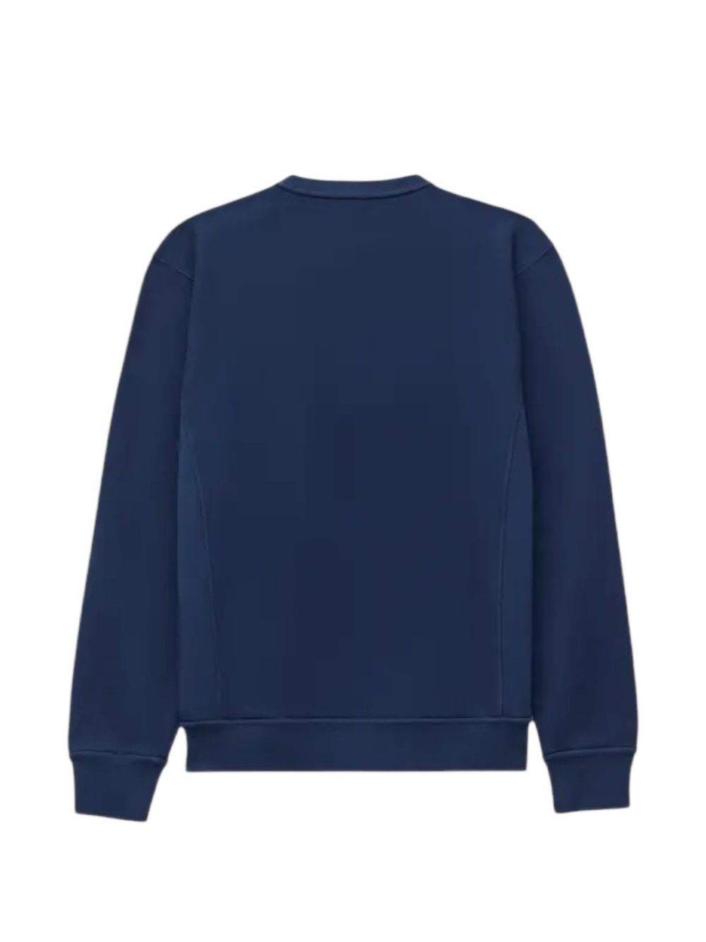 Navy Blue Embroidered Crew Neck Sweatshirt