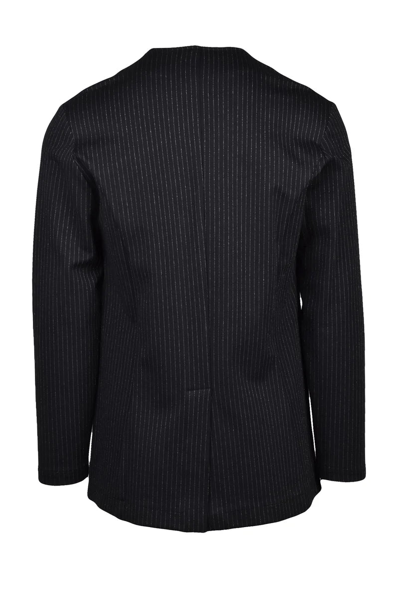 Straight Blazer Wool/Viscose - Black